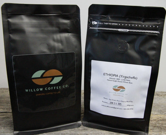 Ethiopia Yirgacheffe Organic Natural 300 grams